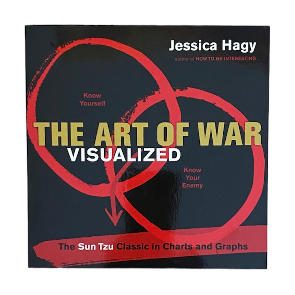 The Art of War Visualized by Jessica Hagy Paperback book
